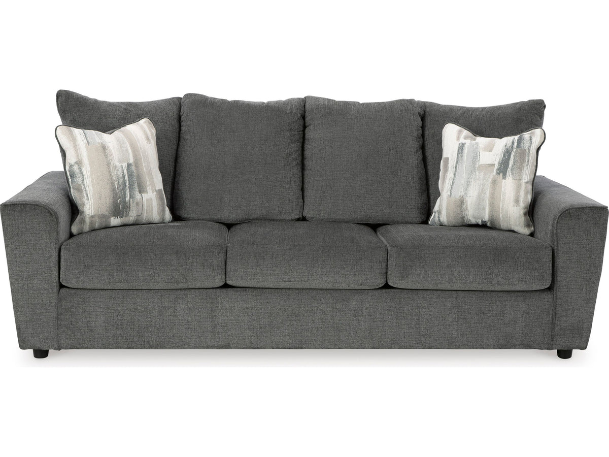 Stairatt Sofa - Gravel (Dark Grey) 2850238 - Schleider Furniture & Mattress Company