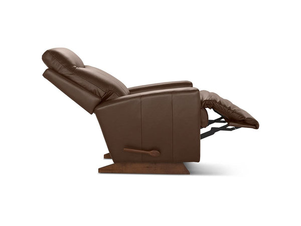 Kodie Leather Rocking Recliner - Cognac 010715-LB206077 - Schleider Furniture & Mattress Company