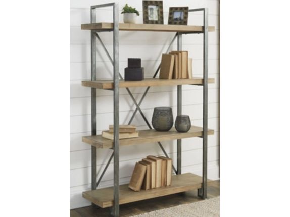Forestmin Bookshelf - Schleider Furniture & Mattress Company