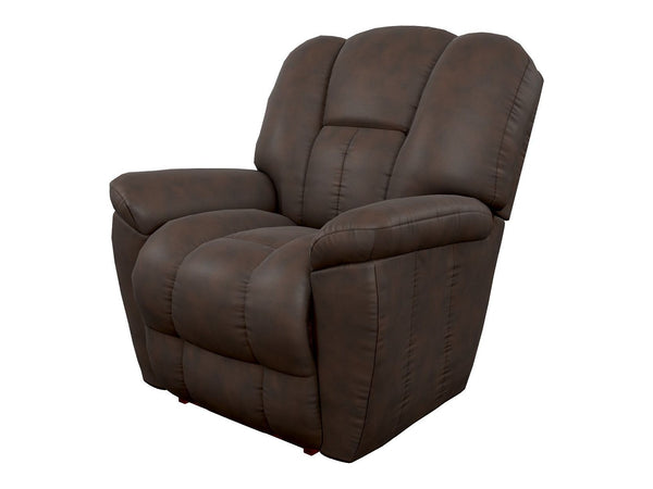 Maverick Power Recliner w/Headrest & Lumbar - Chestnut 10X582RW-LB159277 - Schleider Furniture & Mattress Company