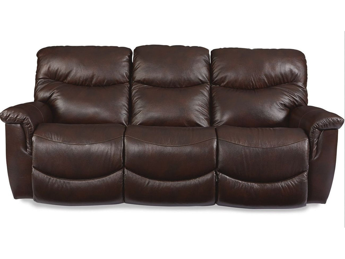 JAMES POWER SOFA W HEADREST & LUMBAR - Schleider Furniture & Mattress Company