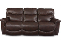 JAMES POWER SOFA W HEADREST & LUMBAR - Schleider Furniture & Mattress Company