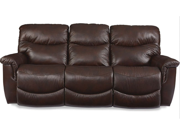 JAMES POWER SOFA W HEADREST & LUMBAR - Schleider Furniture & Mattress Company