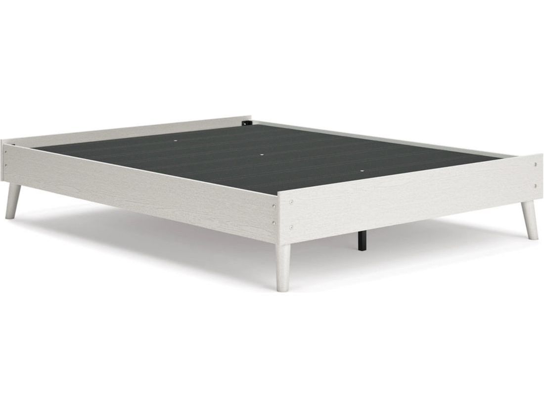 APRILYN QUEEN PLATFORM BED - CLEARANCE - Schleider Furniture & Mattress Company
