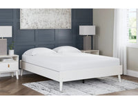 APRILYN QUEEN PLATFORM BED - CLEARANCE - Schleider Furniture & Mattress Company