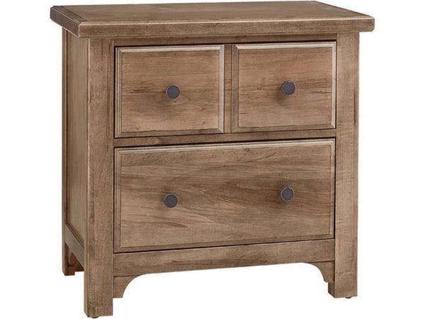 2-Drawer Nightstand 800-227 Cool Farmhouse - Schleider Furniture & Mattress Company