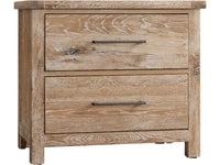 Dovetail Nightstand 754-227 "Bleached White" - Schleider Furniture & Mattress Company