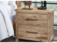 Dovetail Nightstand 754-227 "Bleached White" - Schleider Furniture & Mattress Company