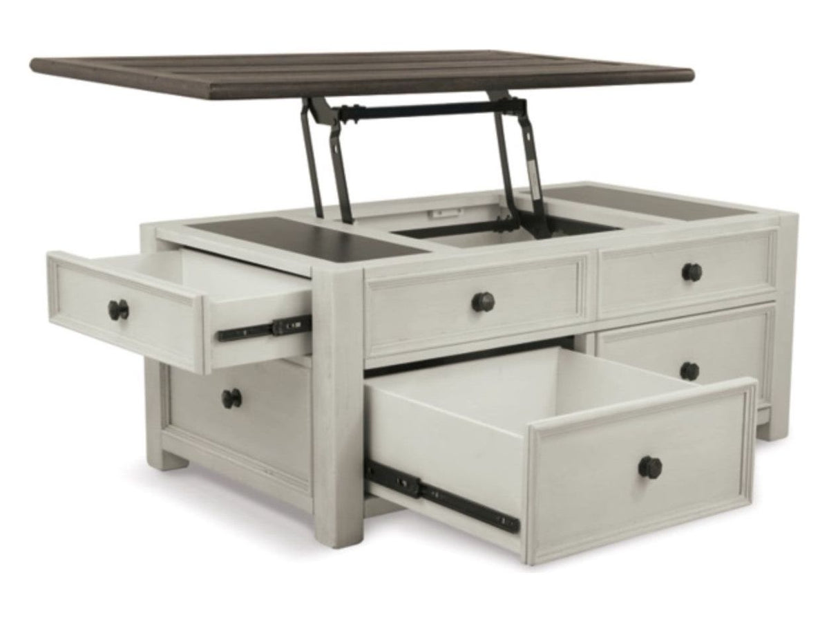 T637-20 BOLANBURG LIFT TOP COFFEE TABLE - Schleider Furniture & Mattress Company