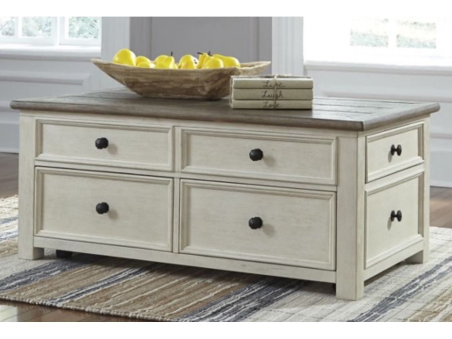 T637-20 BOLANBURG LIFT TOP COFFEE TABLE - Schleider Furniture & Mattress Company