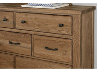 DRESSER 7 DRAWER 195-002 - Schleider Furniture & Mattress Company