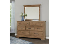 DRESSER 7 DRAWER 195-002 - Schleider Furniture & Mattress Company