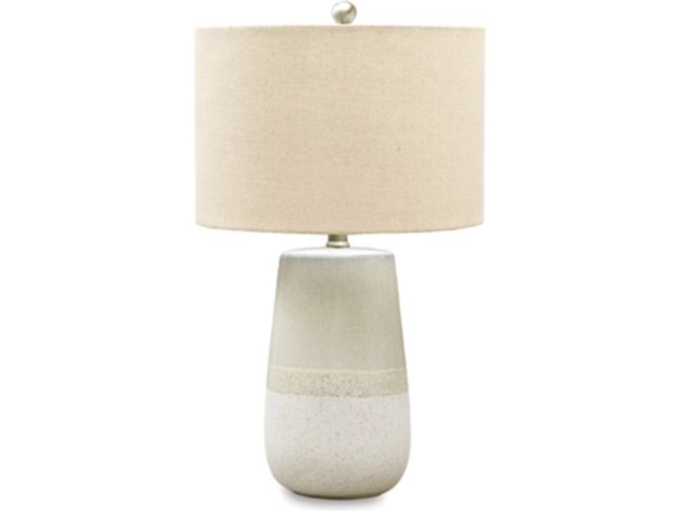 Shavon Ceramic Table Lamp L100724 - Schleider Furniture & Mattress Company