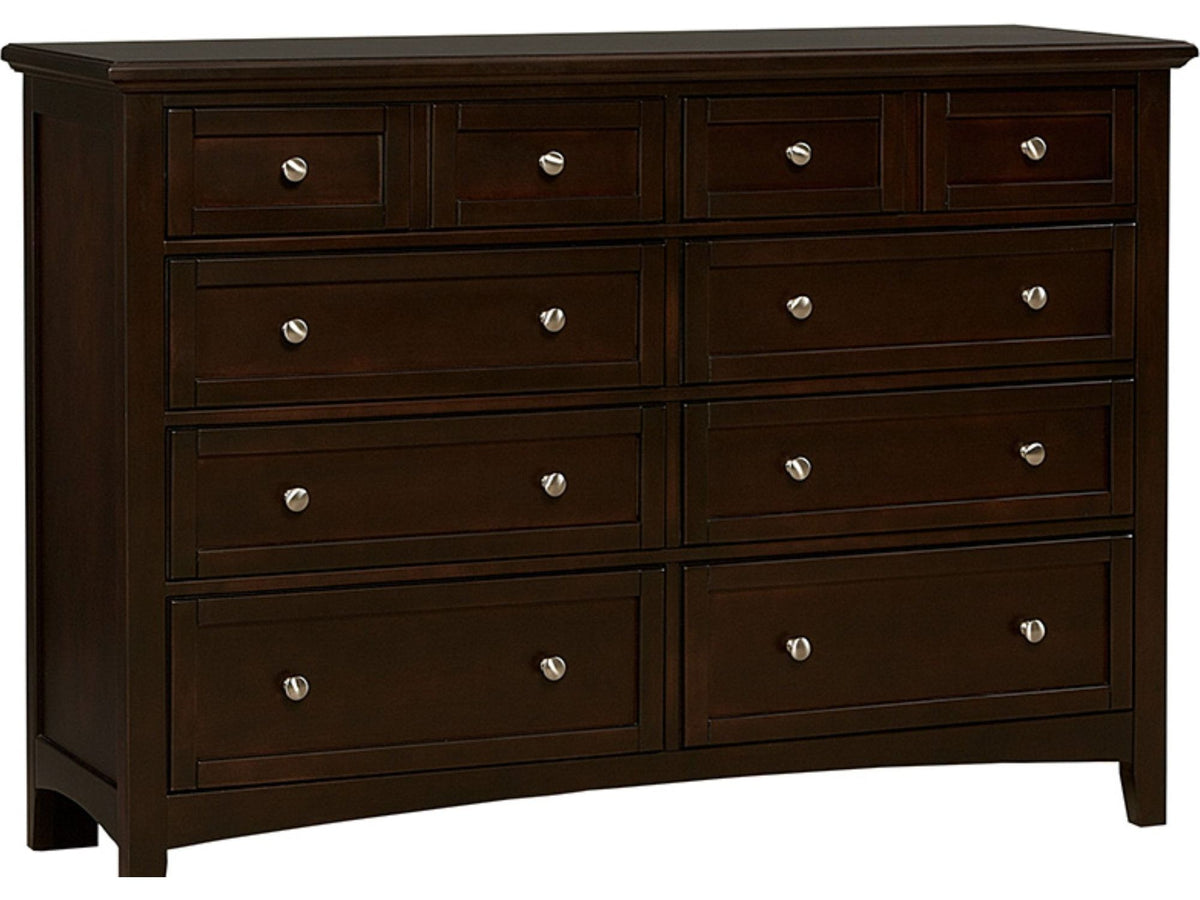 Dresser BB27-002 Bonanza Collection - Merlot - Schleider Furniture & Mattress Company