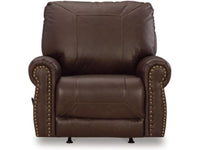 Colleton Leather Match Rocking Recliner - Brown 5210725 - Schleider Furniture & Mattress Company