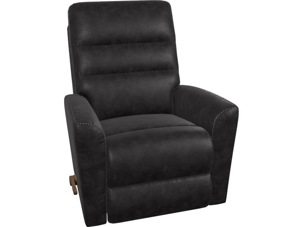 Liam Leather Rocker Recliner - Dark Brown 010786-LB184978 - Schleider Furniture & Mattress Company