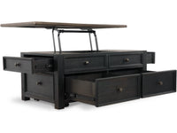 T736-20 TYLER CREEK LIFT TOP COFFEE TABLE - Schleider Furniture & Mattress Company
