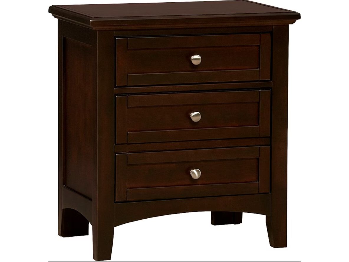 Nightstand BB27-226 Bonanza Merlot - Schleider Furniture & Mattress Company