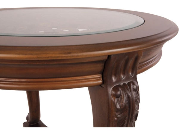 NORCASTLE ROUND END TABLE T499-6 - Schleider Furniture & Mattress Company