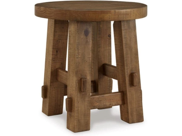 MACKIFELD ROUND END TABLE T724-6 - Schleider Furniture & Mattress Company