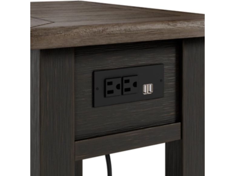 TYLER CREEK CHAIR SIDE END TABLE T736-107 - Schleider Furniture & Mattress Company