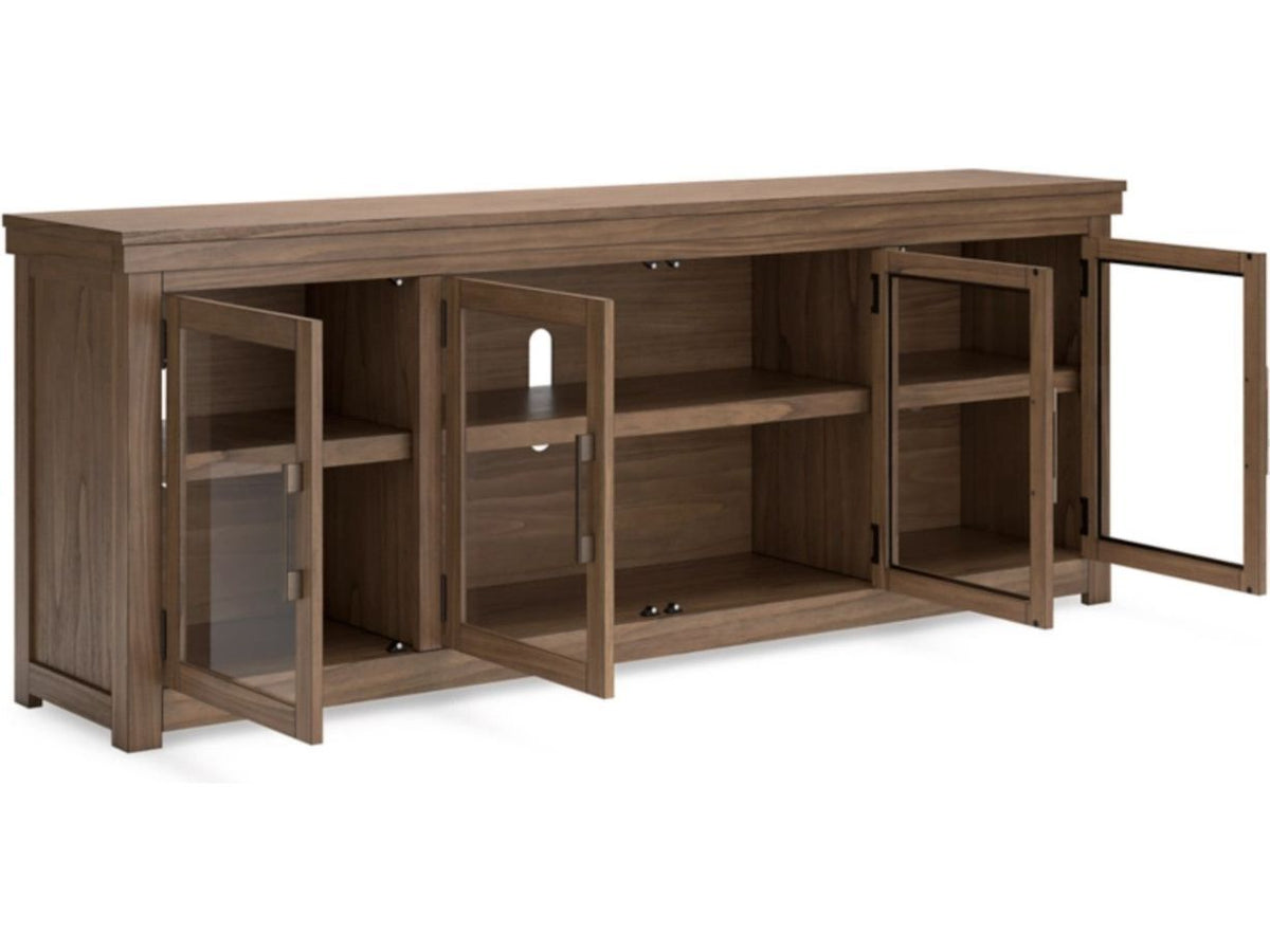 BOARDERNEST EX-LRG TV STAND W738-78 - Schleider Furniture & Mattress Company