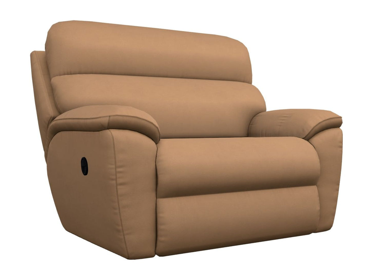 Clearance - Save $600!  Roman Recliner-And-A-Half - Wheat - Schleider Furniture & Mattress Company