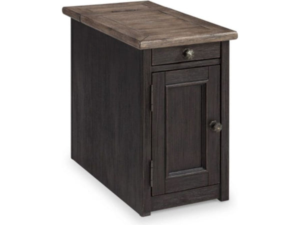 T736-7 End Table with Outlets and Cupholders - Schleider Furniture & Mattress Company