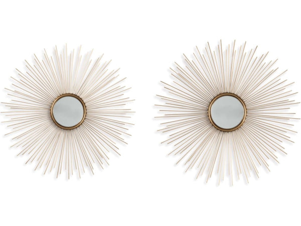 A8010054 - Doniel Accent Mirror (set of 2) - Schleider Furniture & Mattress Company