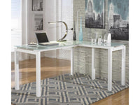 Baraga Home Office L-Desk - Schleider Furniture & Mattress Company