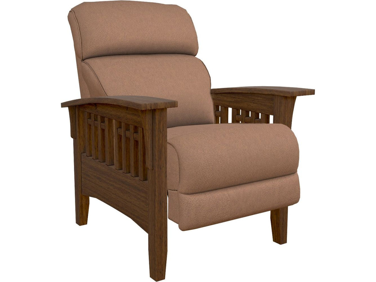Eldorado High-Leg Recliner - Chestnut 295423-C203775 - Schleider Furniture & Mattress Company