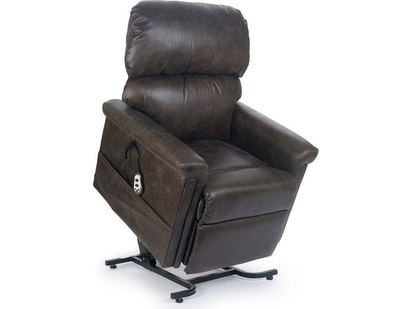 AUSTIN POWERLIFT RECLINER UC342-MED-BRV-SGR SUTTON GRAPHITE - Schleider Furniture & Mattress Company