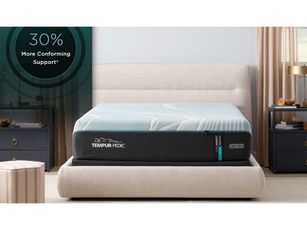 Tempur-Luxe Adapt Medium Hybrid Mattress - Schleider Furniture & Mattress Company