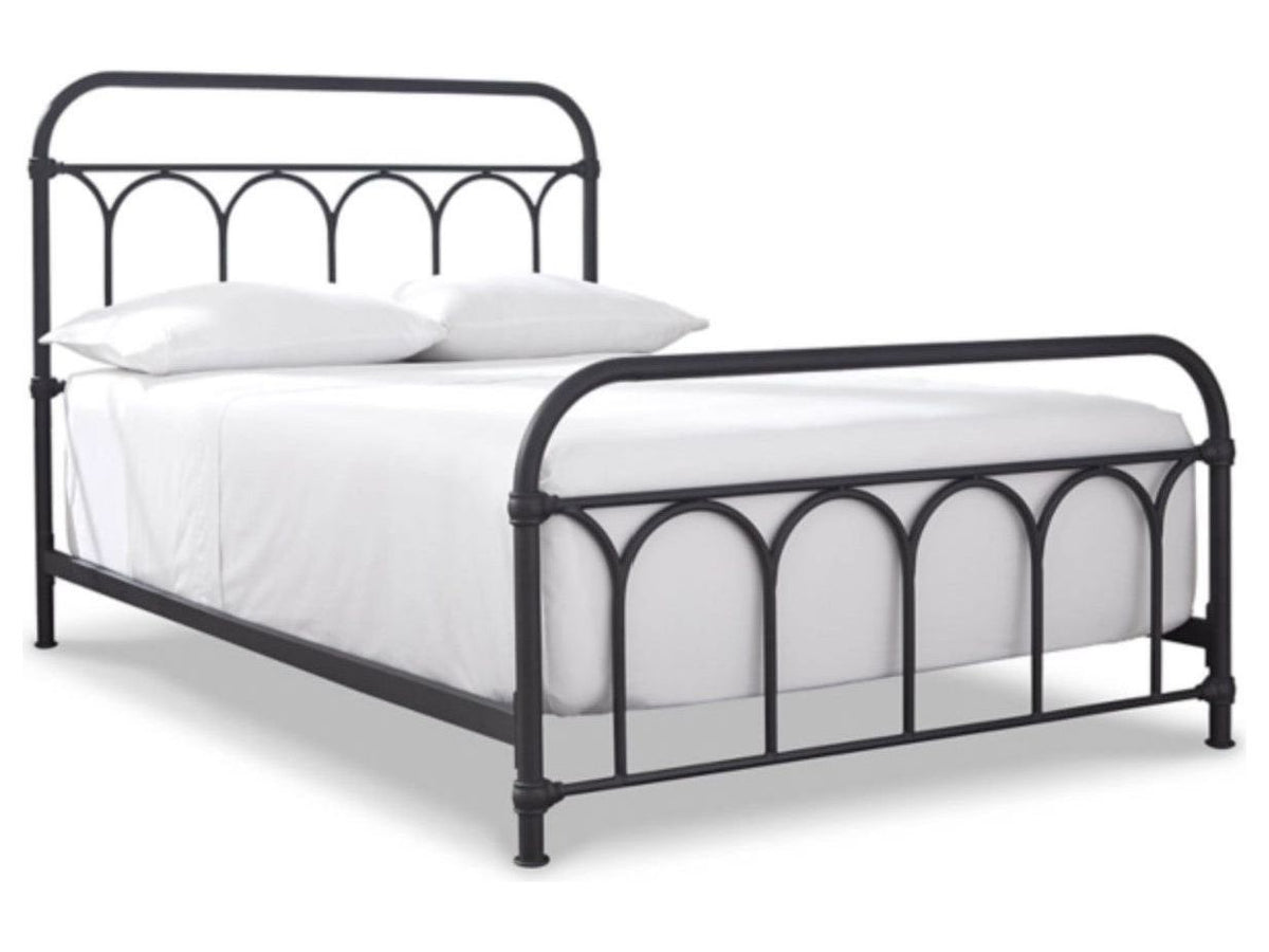 B280-672 Nashburg Full Metal Bed - Schleider Furniture & Mattress Company
