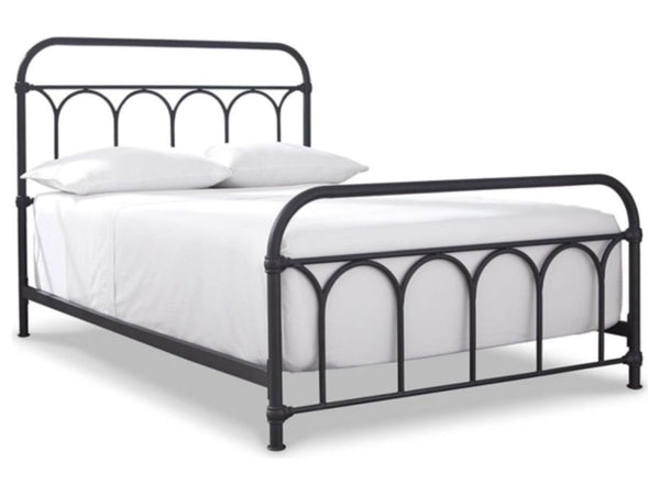 B280-672 Nashburg Full Metal Bed - Schleider Furniture & Mattress Company