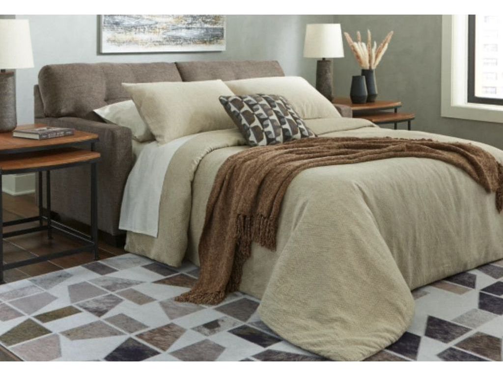 Mahoney Full Sleeper Sofa -  Chocolate 3100536 - Schleider Furniture & Mattress Company