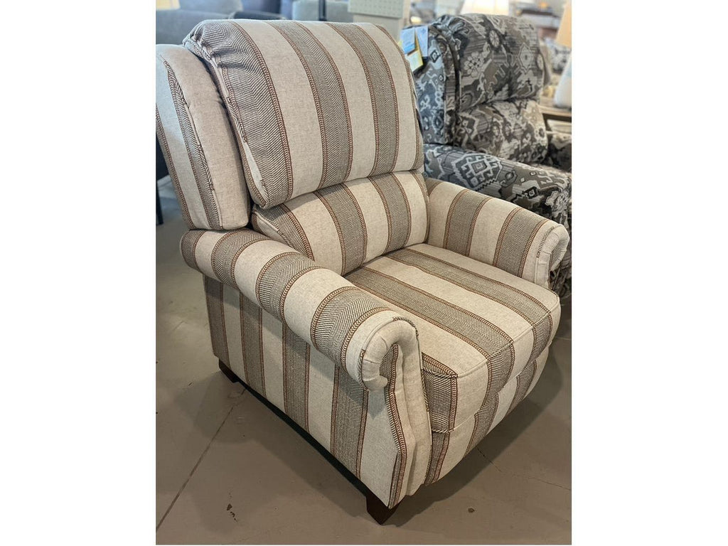 LaZBoy Carleton High Leg Recliner at Schleider Brenham, TX