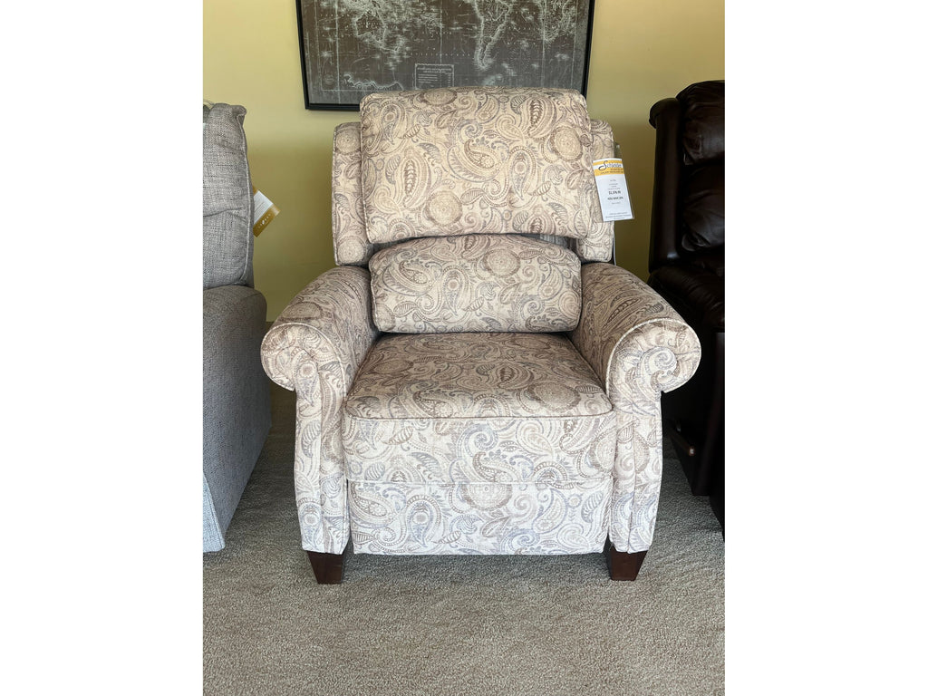 LaZBoy Carleton High Leg Recliner at Schleider Brenham, TX
