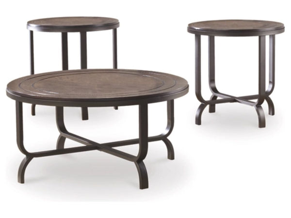 T238-13 FERLIN TABLES (set3) - Schleider Furniture & Mattress Company