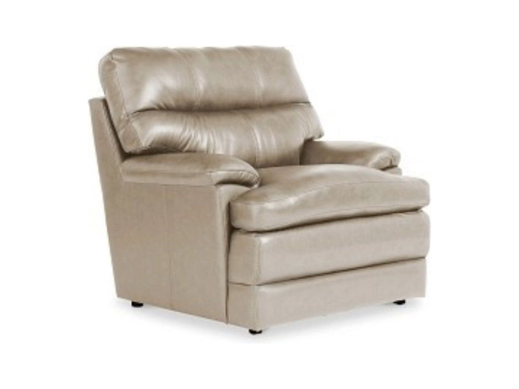 Miles Leather Club Chair Schleider Furniture & Mattress Company