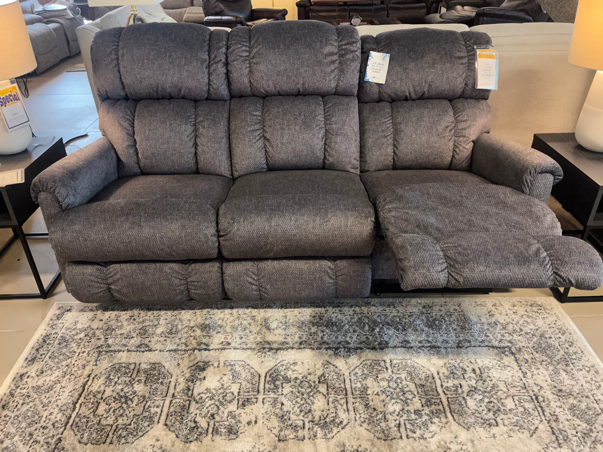 Pinnacle Wall Reclining Sofa - Graphite - Schleider Furniture & Mattress Company
