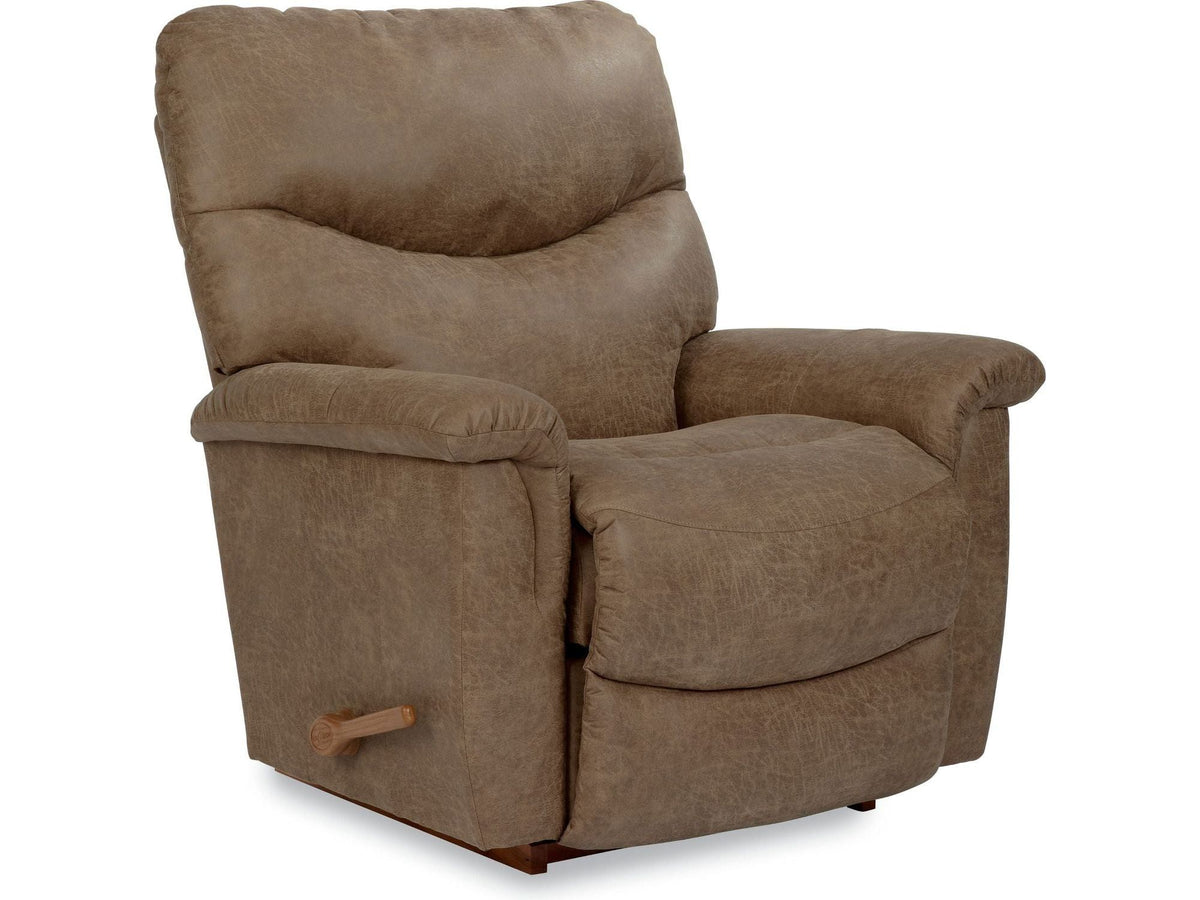 James Rocker Recliner - Silt - Schleider Furniture & Mattress Company