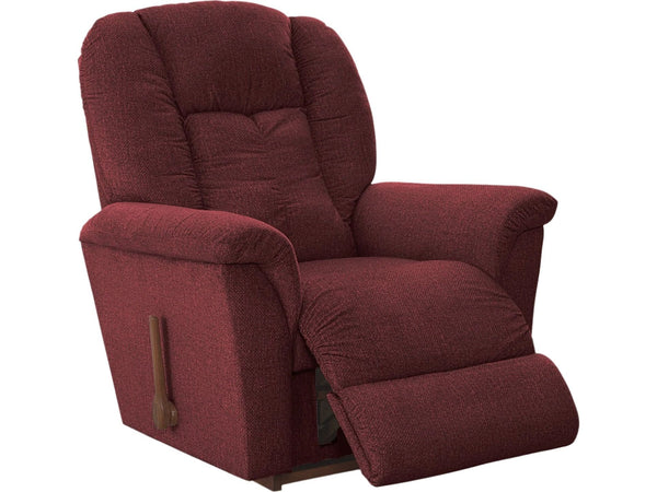 Red Recliner, La-z-boy recliner, jasper recliner, rocking recliner, maroon recliner, buy a jasper recliner, buy a lazboy, rocker recliner, red rocking reclienr, upholstered recliner