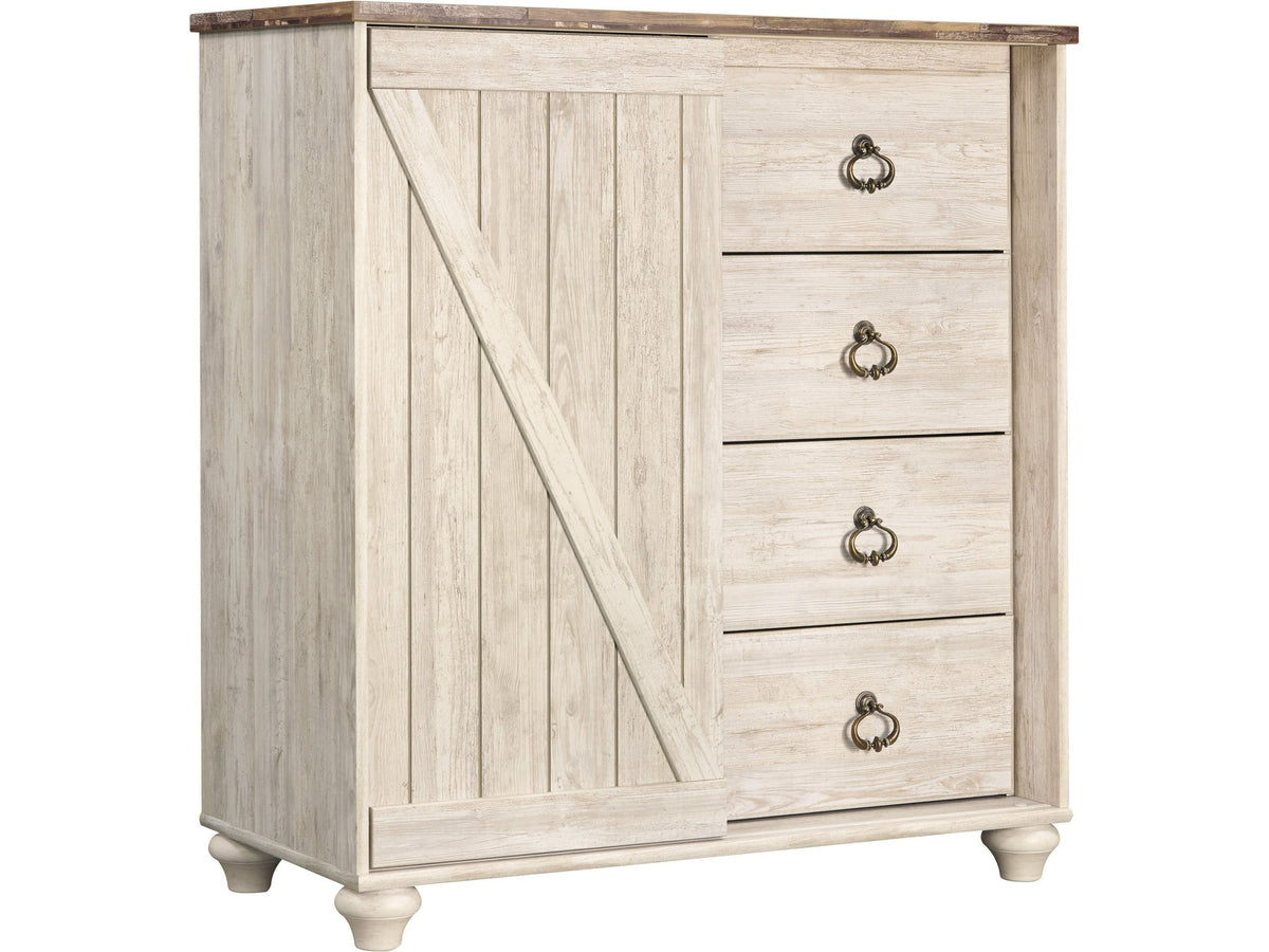 Willowton Dressing Chest - Schleider Furniture & Mattress Company