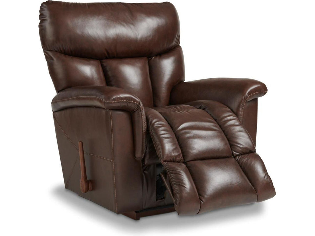 LaZBoy Mateo Leather Loveseat Brenham, TX Schleider Furniture & Mattress Company