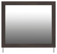 Shaehartin - Bedroom Mirror - Dark Brown