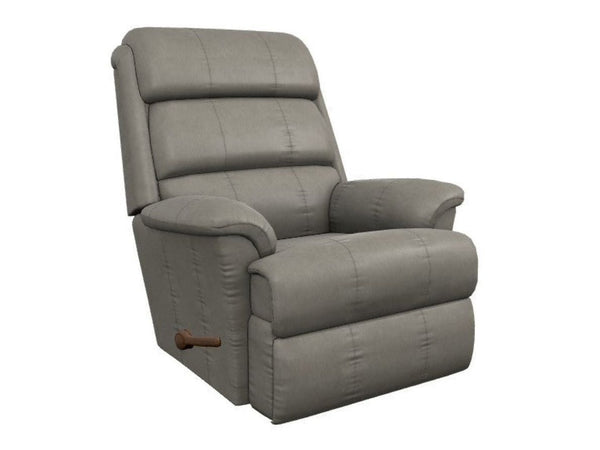 Astor Leather Rocking Recliner - Putty 010519-BL981054 - Schleider Furniture & Mattress Company 