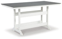 Transville - Counter Table W/Umb Opt