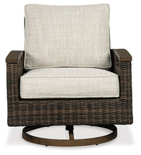 Paradise Trail - Swivel Lounge Chair (Set of 2) - Medium Brown