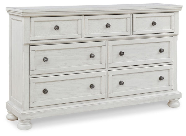 Robbinsdale - Dresser, Mirror - Antique White